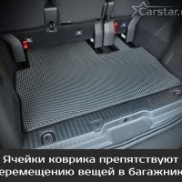 Автомобильные коврики EVA на Citroen SpaceTourer 8 мест, Long (2016-2024)