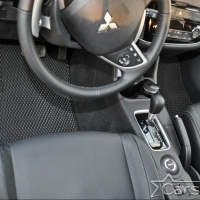 Коврики текстильные на Mitsubishi Outlander III 3 ряда (2012->)