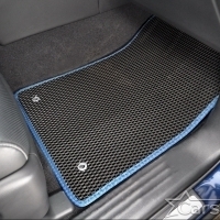 Двухслойные коврики EVA на Infiniti QX56 II 3 ряда (2010-2014)