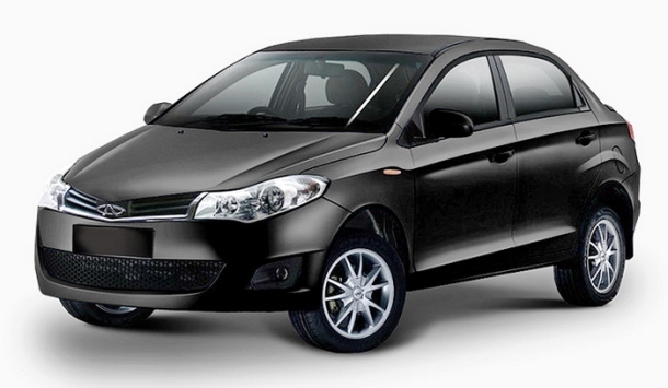 Двухслойные коврики EVA для Chery Bonus A13 (2011-2014) 