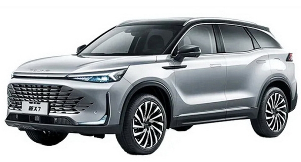 Автомобильные коврики EVA 3D для BAIC X7 (2021->)